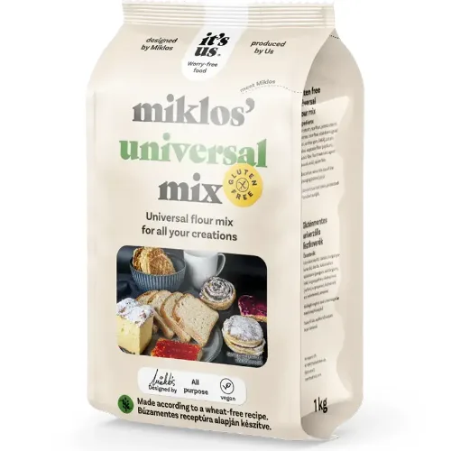 Faina Amestec Universal Panificatie fara Gluten Miklos 1000gr It — preț și oferte