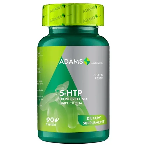5-HTP 50mg 90 cps, Adams — preț și oferte