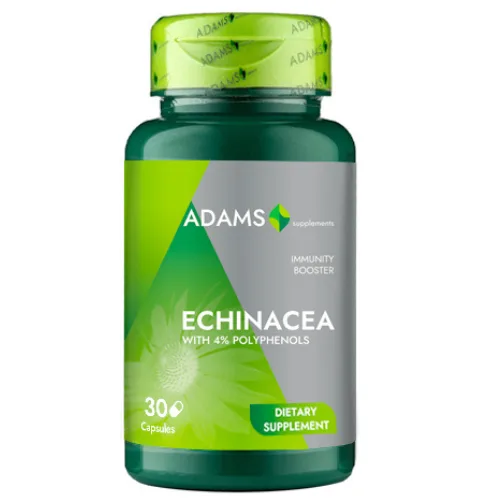 Echinacea 400mg, 30cps, Adams Supplements — preț și oferte