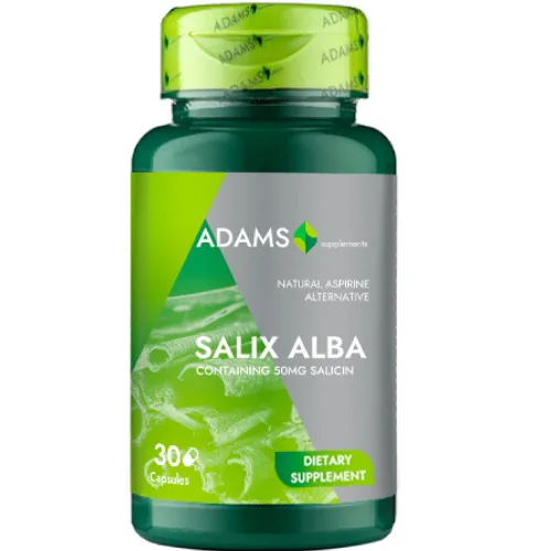 Salix alba 340mg, 30cps, Adams Supplements — preț și oferte