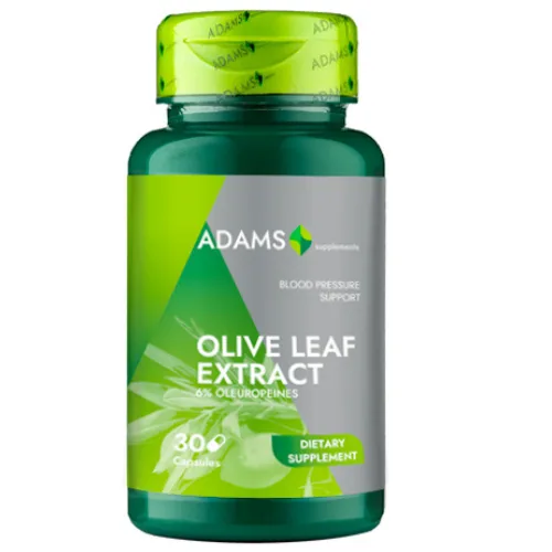 Olive Leaf Extract 600mg, 30cps, Adams Supplements — preț și oferte