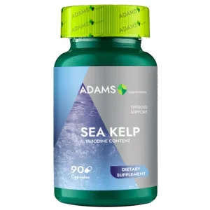 Sea Kelp (Iod natural) 600mg, 90cps, Adams Supplements