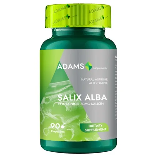 Salix alba 340mg 90cps, Adams Supplements — preț și oferte