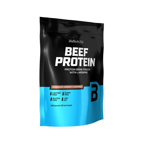 Beef Protein Chocolate-Coconut 500gr Biotech USA — preț și oferte