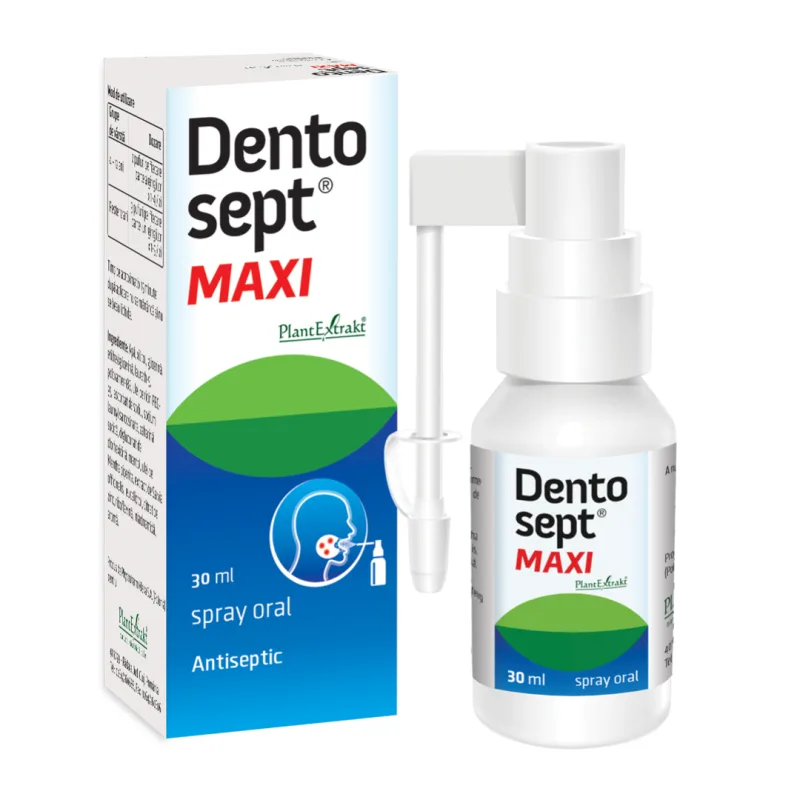 Spray gingival Dentosept Maxi, 30 ml, Plant Extrakt — preț și oferte