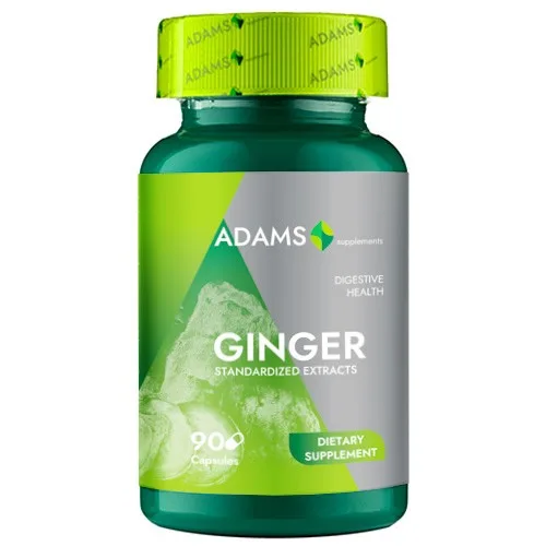 Ghimbir 300mg, 90cps, Adams Supplements — preț și oferte