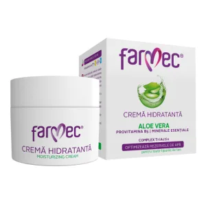 Crema hidratanta cu Aloe Vera, 50 ml, Farmec