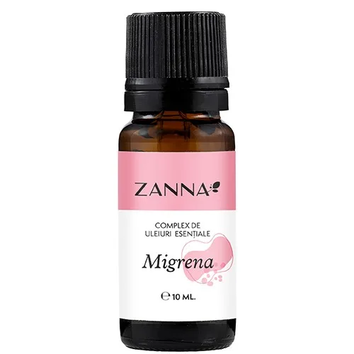 Complex de Uleiuri Esentiale Migrena 10ml, Zanna — preț și oferte