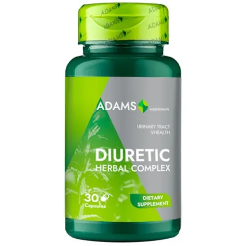 Diuretic Herbal Complex, 30cps, Adams Supplements — preț și oferte