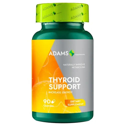 Thyroid Support, 90cps, Adams Supplements — preț și oferte