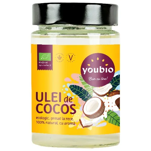 Ulei de Cocos organic 330ml, Youbio — preț și oferte