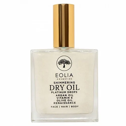 Ulei organic uscat cu sclipici, Platinum Drops, Renaissance, 100ml, Eolia EOLIA COSMETICS — preț și oferte