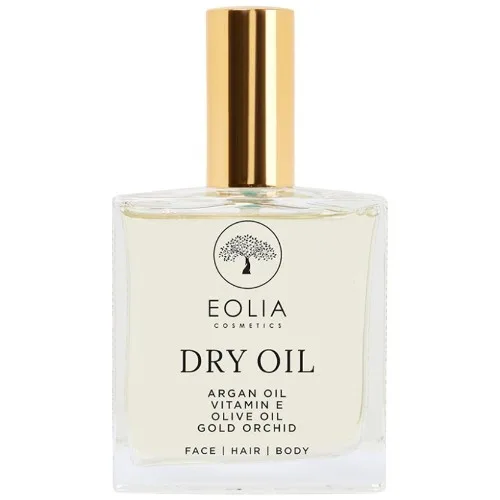 Ulei organic uscat cu sclipici, Gold Orhid, 100ml, Eolia — preț și oferte