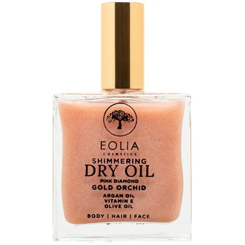 Ulei organic uscat cu sclipici, Gold Orhid, Pink Diamond, 100ml, Eolia — preț și oferte