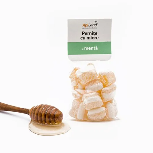 Pernite Cu Miere si Menta 100g Apiland — preț și oferte