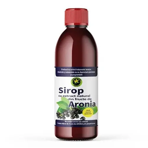 Sirop Aronia Fara Zahar 500ml, Hypericum Impex — preț și oferte