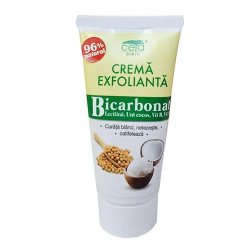 Crema Exfolianta 96% Naturala Bicarbonat 50ml Ceta — preț și oferte