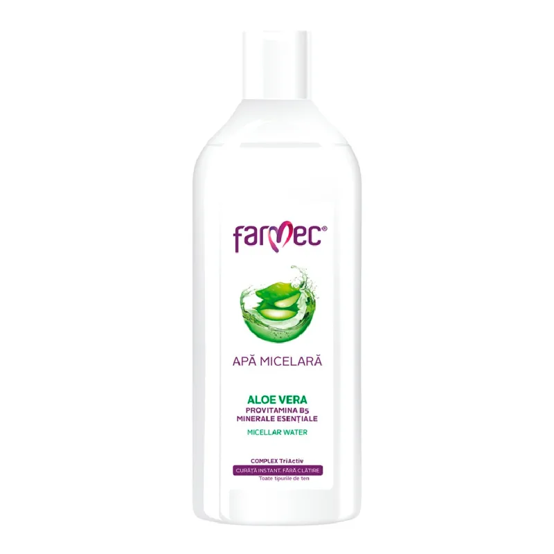 Apa micelara Aloe Vera, 400 ml, Farmec — preț și oferte