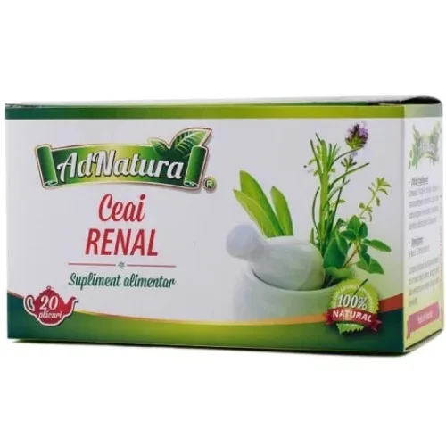 Ceai Renal, 25 plicuri, AdNatura — preț și oferte