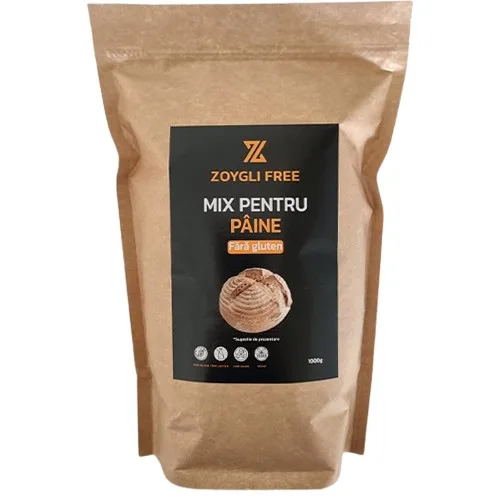 Mix pentru Paine fara Gluten 1kg Zoygli Free — preț și oferte