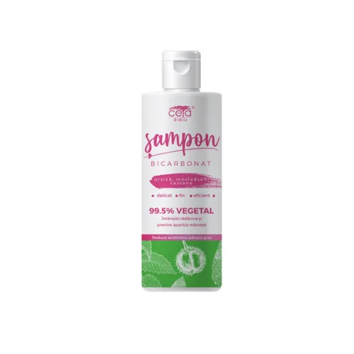Sampon 99.5% Vegetal cu Bicarbonat 200ml Ceta — preț și oferte