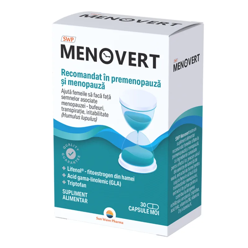 Menovert, 30 capsule, Sun Wave Pharma — preț și oferte