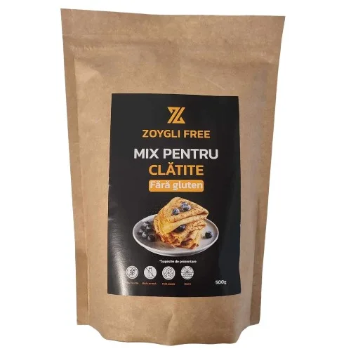 Mix pentru clatite, fara gluten, 500g, Zoygli Free — preț și oferte