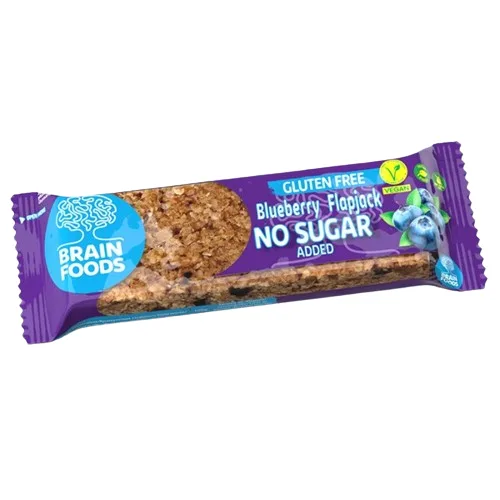 Baton de Ovaz cu Afine fara Gluten si fara Zahar 70gr Brain Foods — preț și oferte
