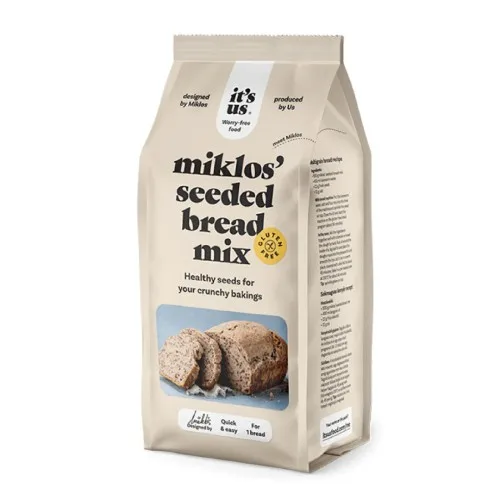 Amestec pentru Paine cu Seminte, Miklos, 500 g, It`s Us — preț și oferte