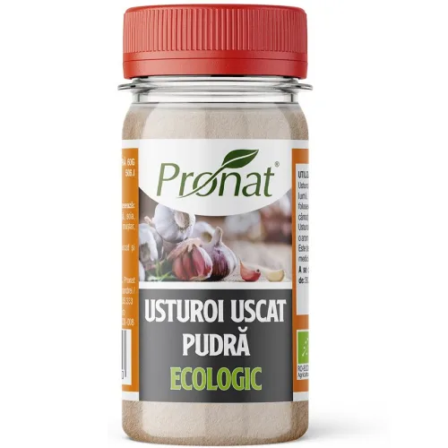 Usturoi Uscat Pudra Bio 60g, Pronat — preț și oferte