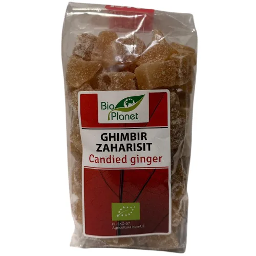 Ghimbir Zaharisit Bio 400gr Bio Planet — preț și oferte