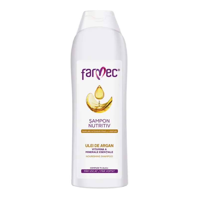Sampon nutritiv cu Ulei de Argan, 400 ml, Farmec — preț și oferte