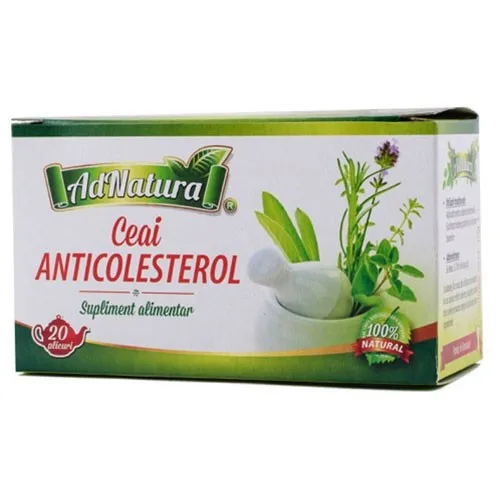 Ceai Anticolesterol 25dz Adserv — preț și oferte
