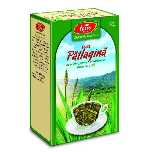Ceai de Patlagina 50gr Fares — preț și oferte