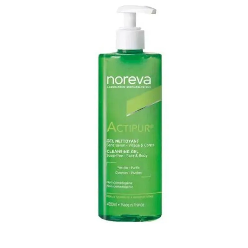 Noreva Actipur Gel de curatare pentru ten acneic, 400ml — preț și oferte