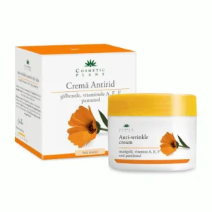 Crema Antirid Galbenele + Pantenol 50ml Cosmetic Plant
