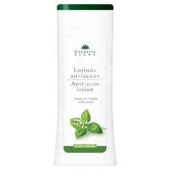 Lotiune Antiacnee Cu Extract De Busuioc 200 ml Cosmetic Plant — preț și oferte