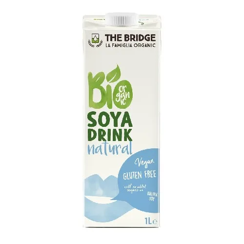Lapte Bio de Soia Natural 1l The Bridge — preț și oferte