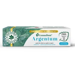 Pasta De Dinti Genadent Argentum 80ml Vivanatura