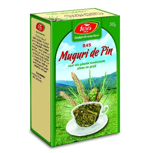 Ceai de Muguri de Pin 50g Fares — preț și oferte