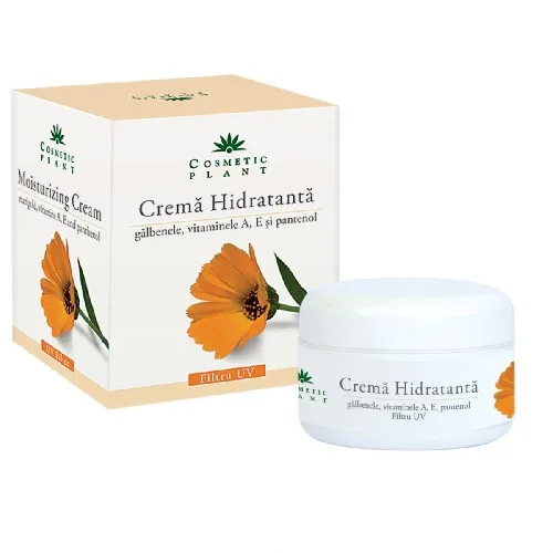 Crema Hidratanta Cu Galbenele si Pantenol 50ml Cosmetic Plant — preț și oferte