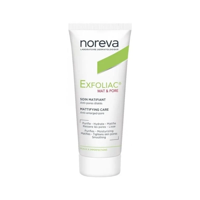 Noreva Exfoliac Mat&Pore Crema matifianta, 40ml — preț și oferte