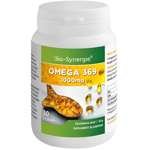 Omega 3-6-9 30cps Bio Synergie — preț și oferte