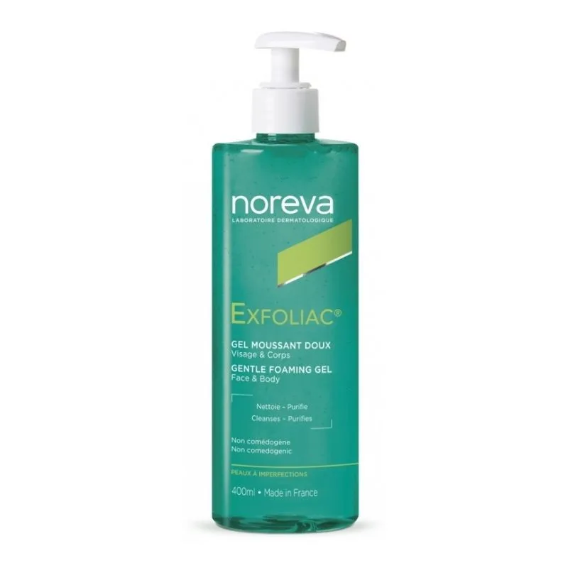 Noreva Exfoliac Moussant Gel de curatare, 400ml — preț și oferte