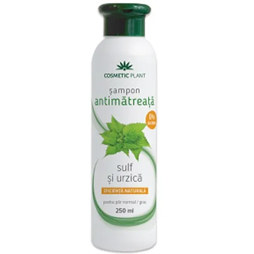 Sampon Antimatreata Sulf+Urzica 250ml CosmeticPlant — preț și oferte