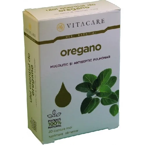 Ulei Esential de Oregano 30cps moi Vitacare — preț și oferte