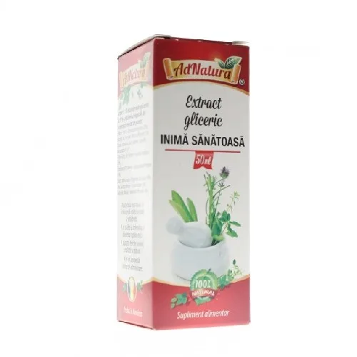 Extract Gliceric Inima Sanatoasa 50ml AdNatura — preț și oferte