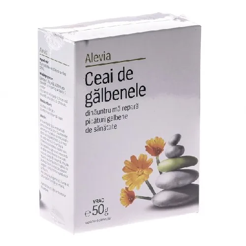 Ceai de Galbenele 50gr Alevia — preț și oferte