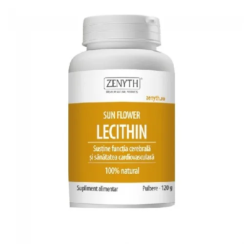Sun Flower Lecithin Pulbere 120gr Zenyth — preț și oferte