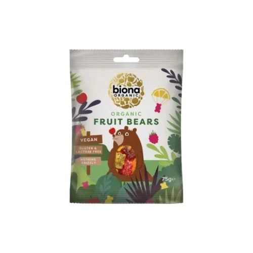 Jeleuri Mini Ursuleti cu Gust deFructe Bio 75gr Biona — preț și oferte